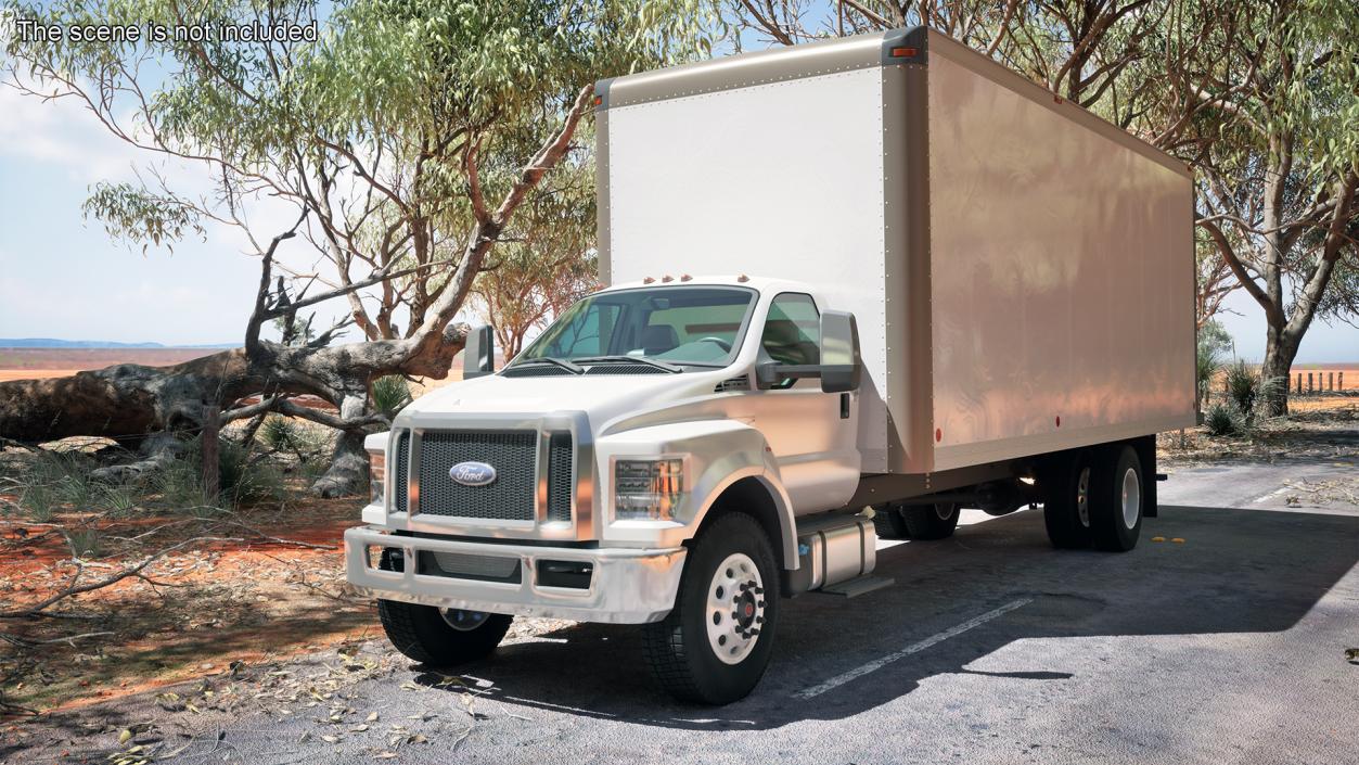 Ford F-650 Supertrack Cargo 3D