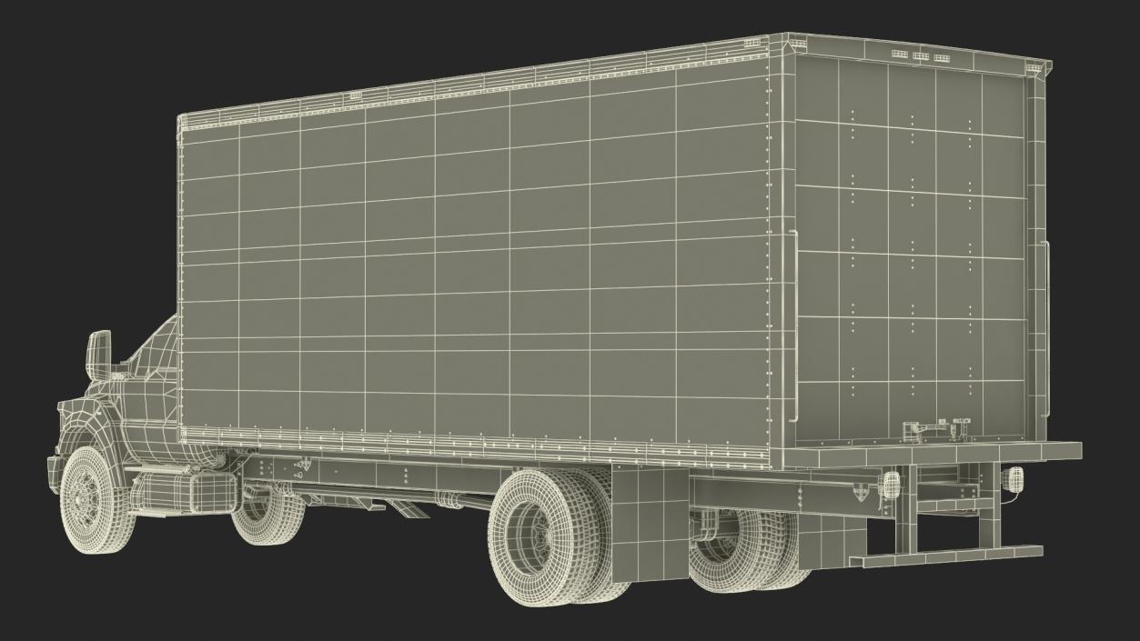 Ford F-650 Supertrack Cargo 3D