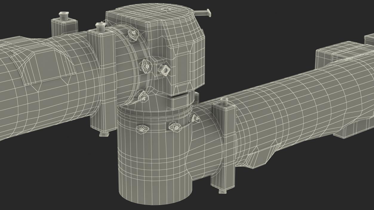 Canadarm2 ISS Remote Manipulator System 3D model