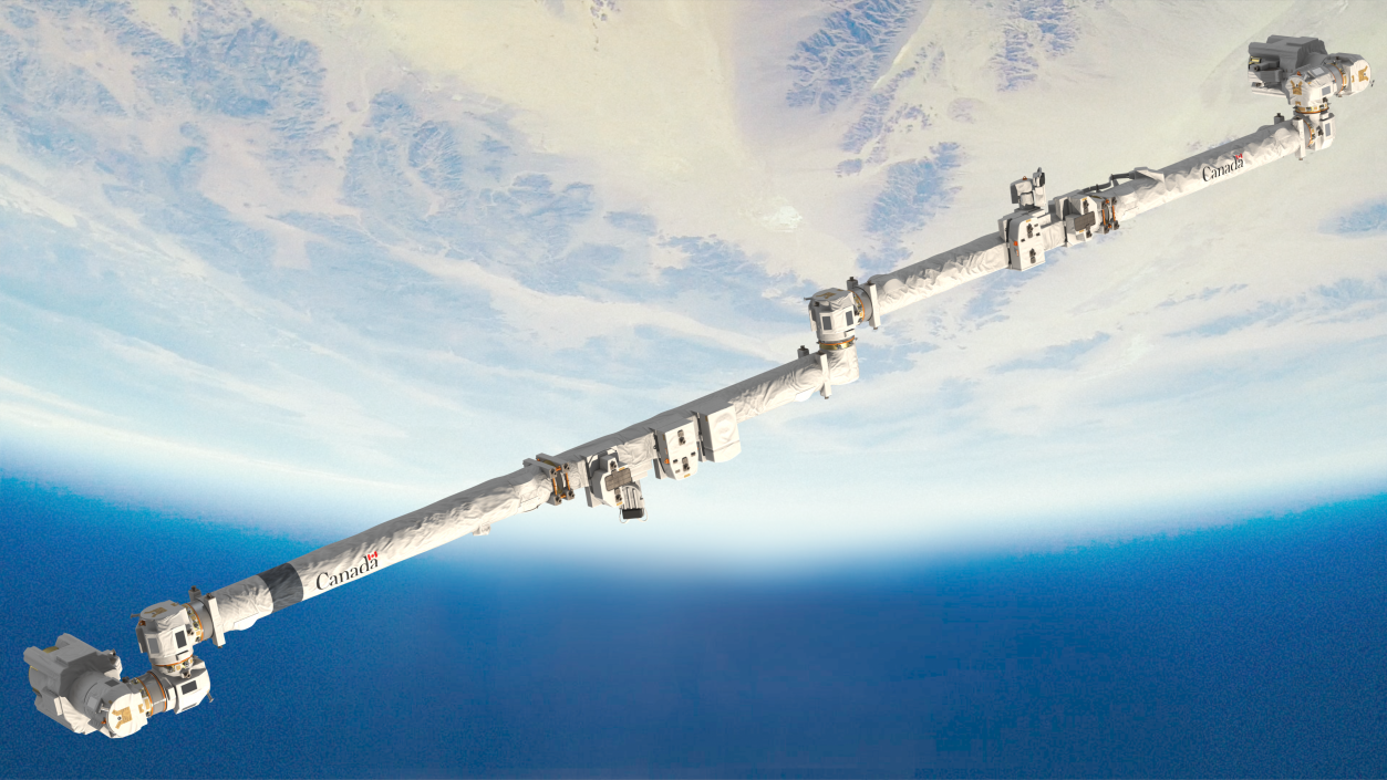 Canadarm2 ISS Remote Manipulator System 3D model