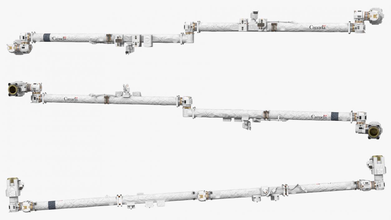 Canadarm2 ISS Remote Manipulator System 3D model