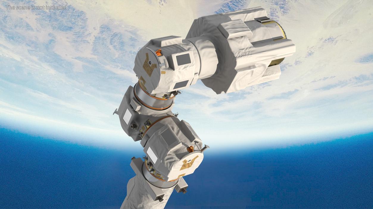 Canadarm2 ISS Remote Manipulator System 3D model