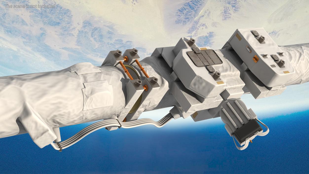 Canadarm2 ISS Remote Manipulator System 3D model