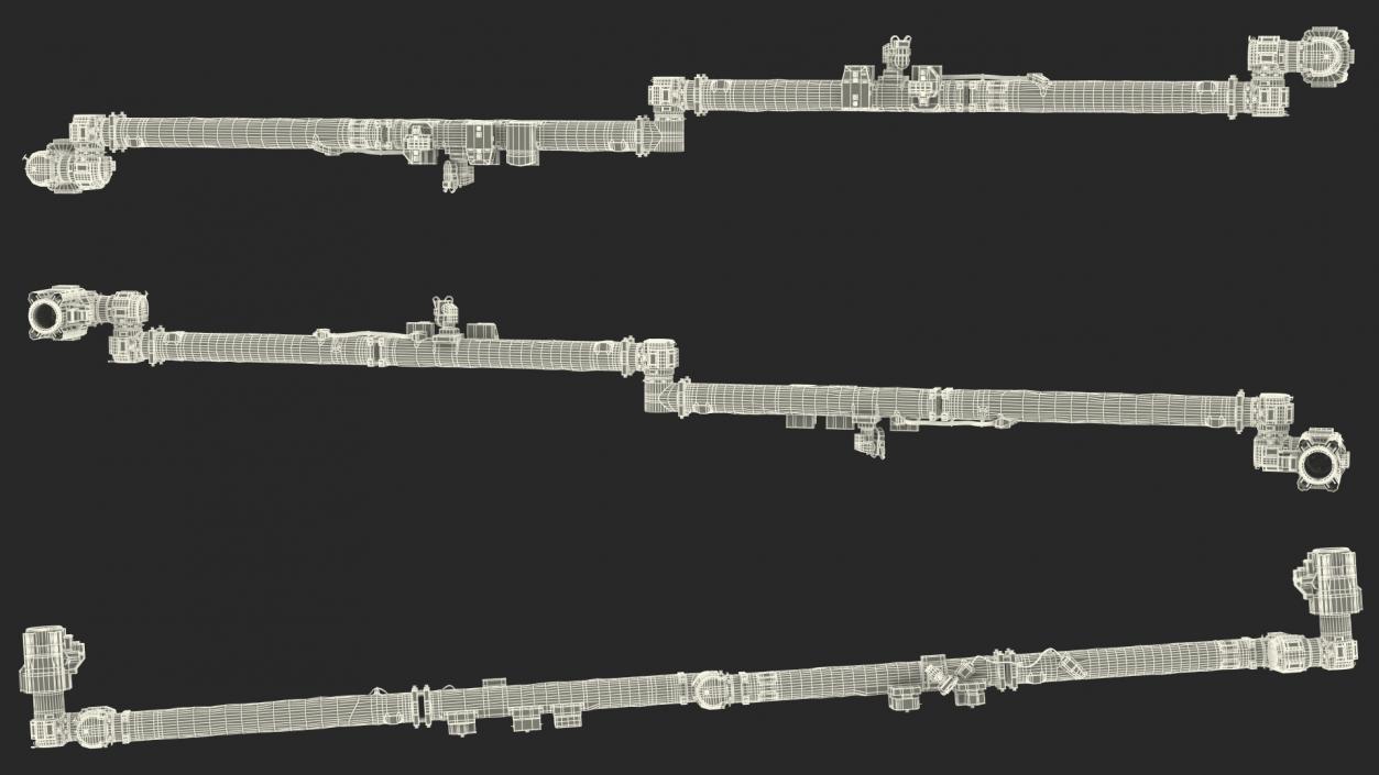 Canadarm2 ISS Remote Manipulator System 3D model