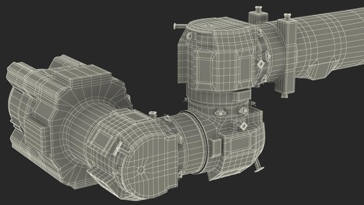 Canadarm2 ISS Remote Manipulator System 3D model