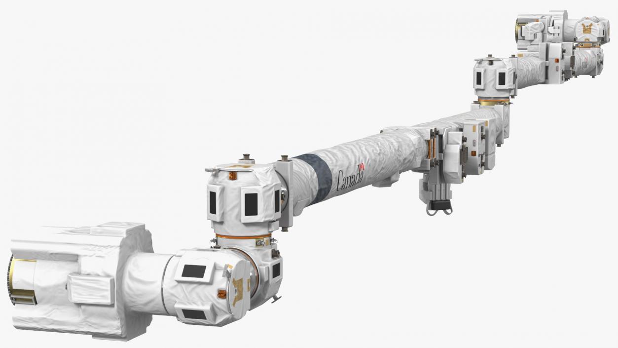 Canadarm2 ISS Remote Manipulator System 3D model