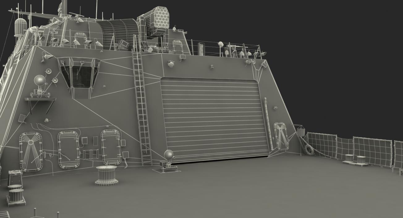 US Warships Collection 2 3D model