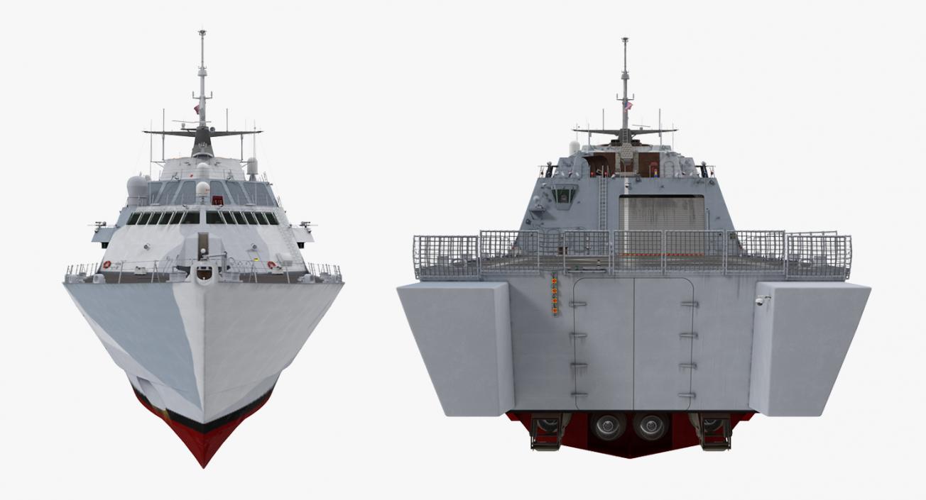 US Warships Collection 2 3D model