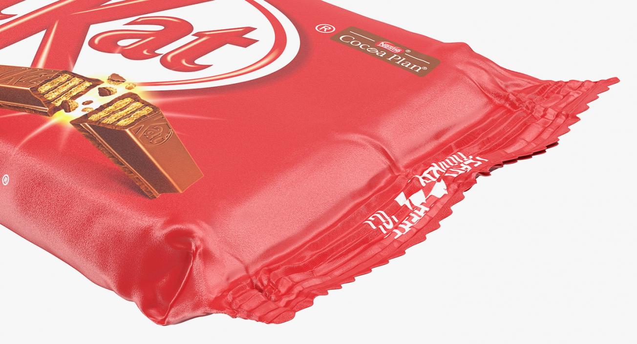 3D model KitKat Chocolate Bar