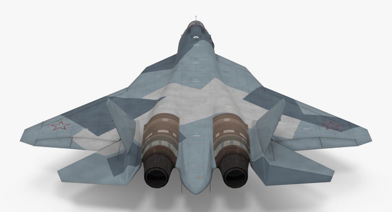 3D Sukhoi T-50 PAK FA model