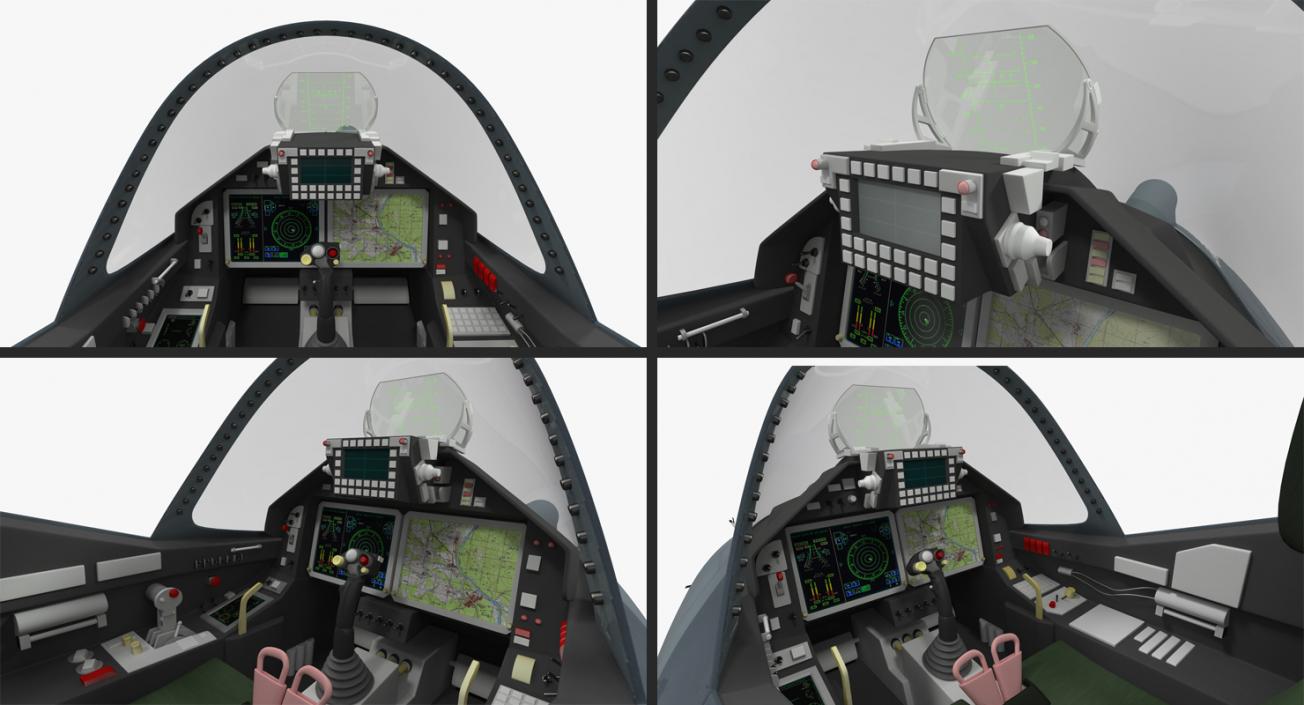 3D Sukhoi T-50 PAK FA model