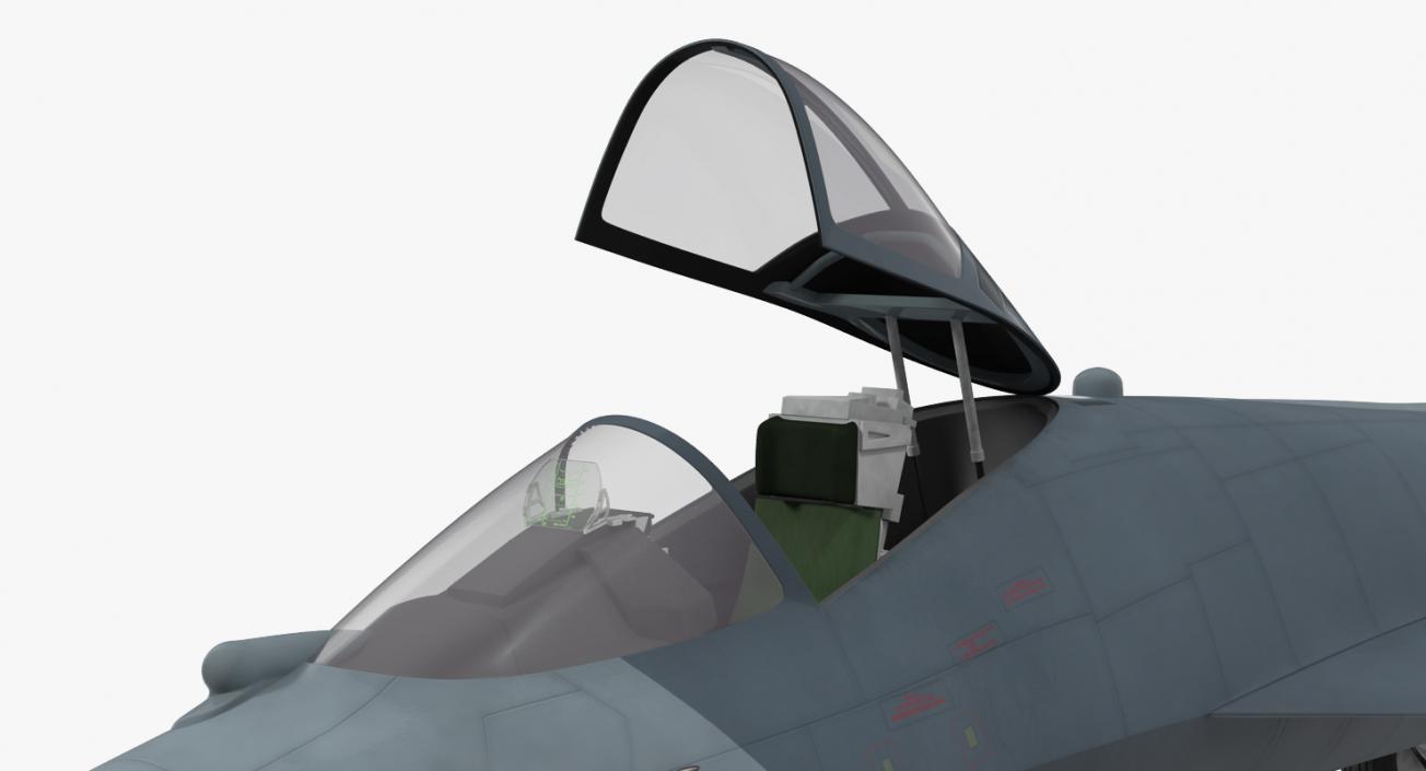 3D Sukhoi T-50 PAK FA model