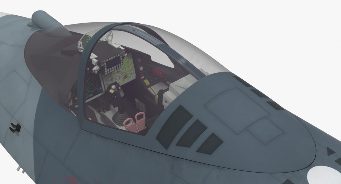 3D Sukhoi T-50 PAK FA model