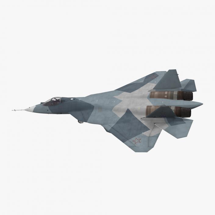 3D Sukhoi T-50 PAK FA model