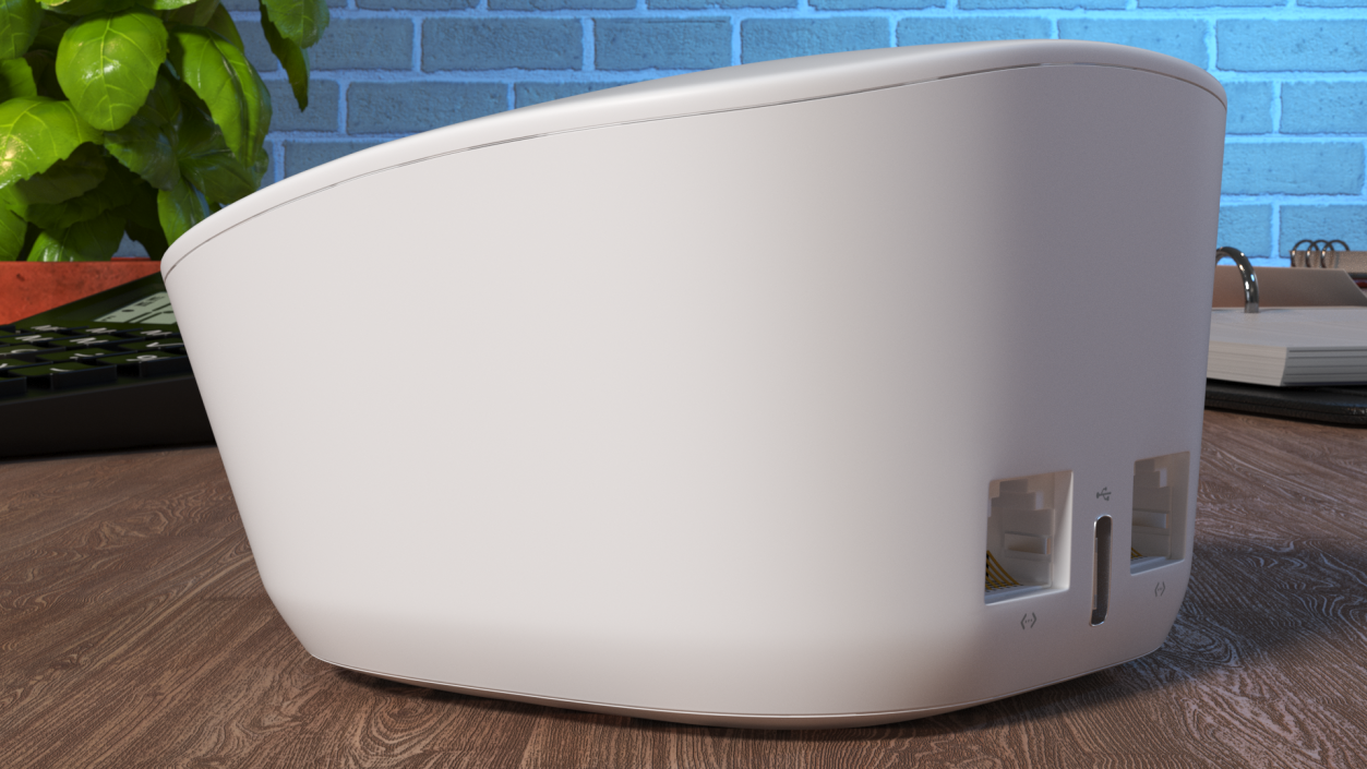 Mesh Wi-Fi System Amazon Eero 3D model