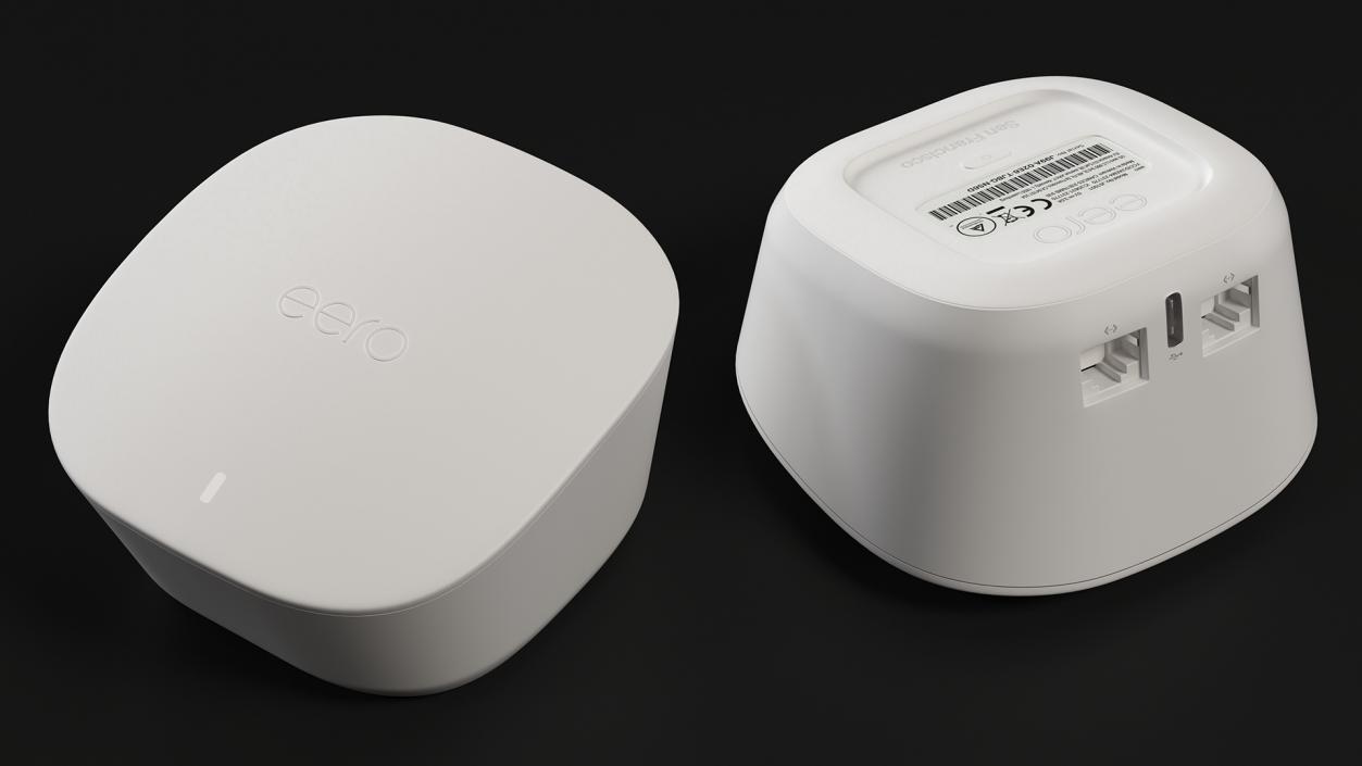 Mesh Wi-Fi System Amazon Eero 3D model