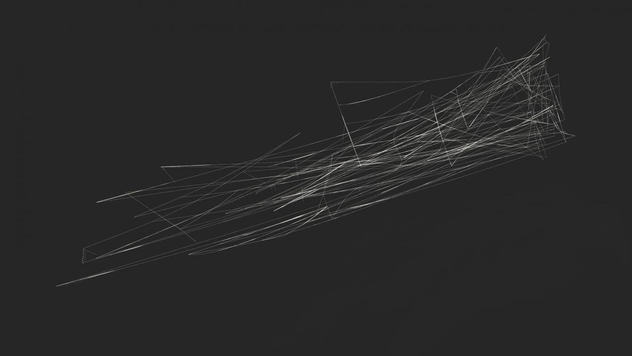 Spider Webs Collection 3 3D model