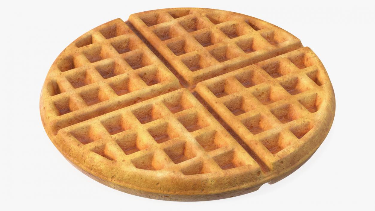 Round Waffle 3D