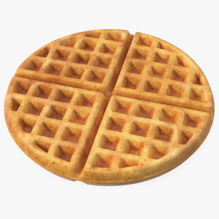 Round Waffle 3D