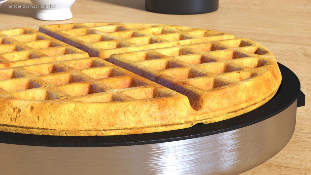 Round Waffle 3D