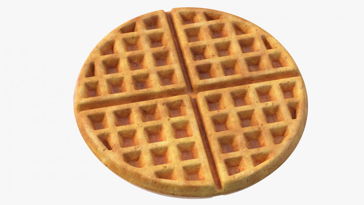 Round Waffle 3D