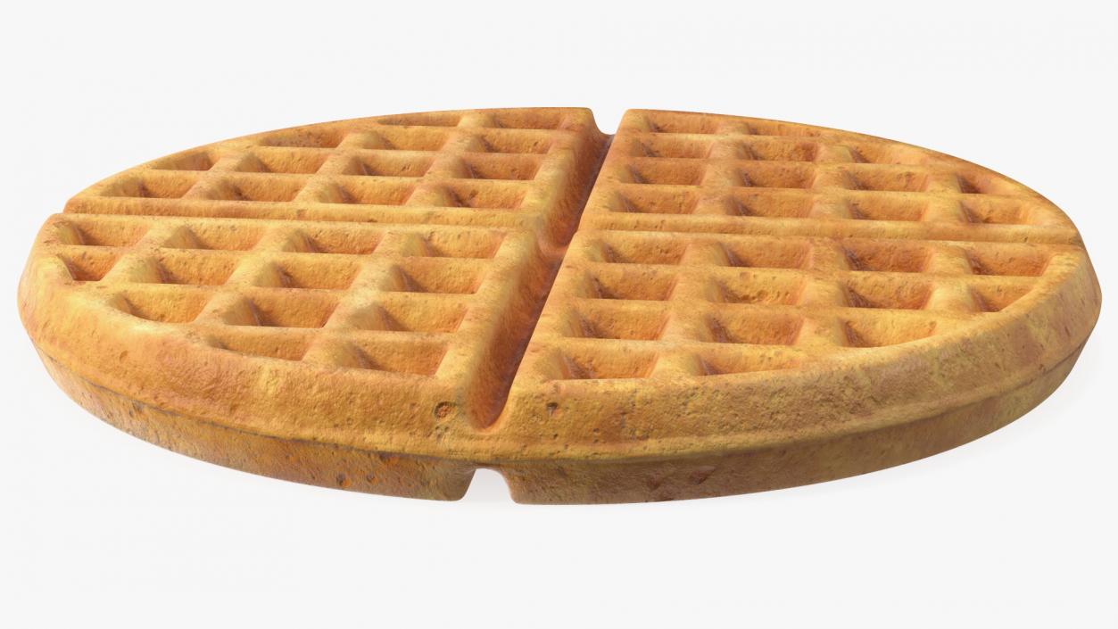 Round Waffle 3D