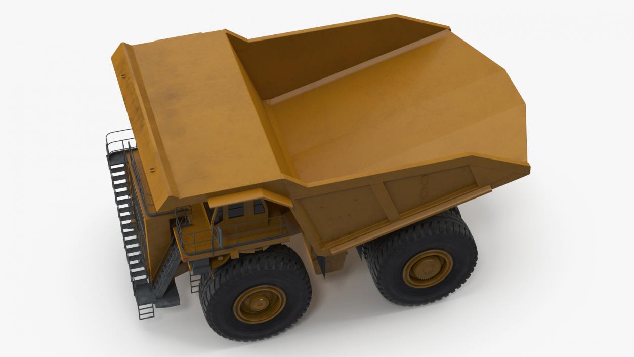 Mining Dump Truck Rigged 3D model