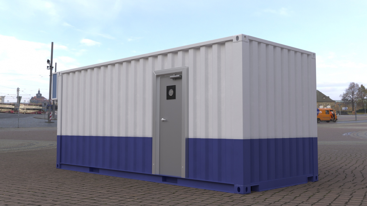 3D Modular Healthcare Facilities Container 2