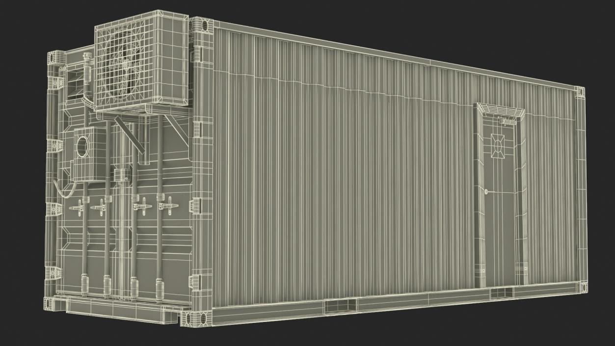 3D Modular Healthcare Facilities Container 2