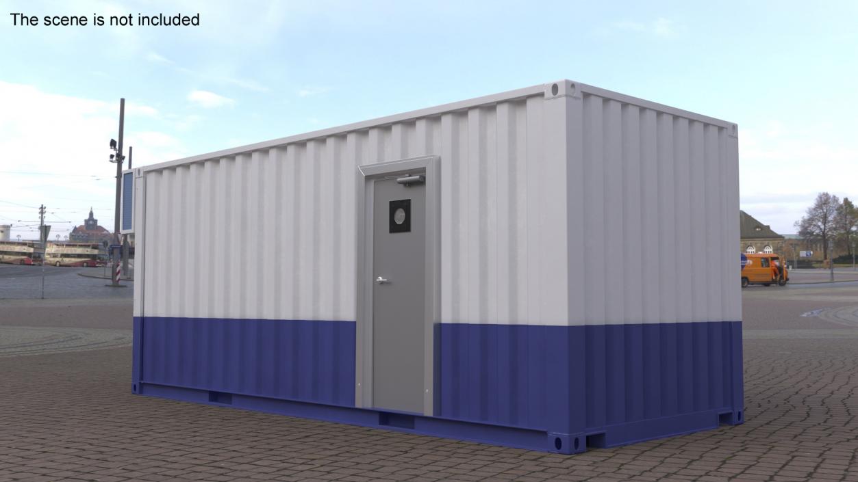 3D Modular Healthcare Facilities Container 2