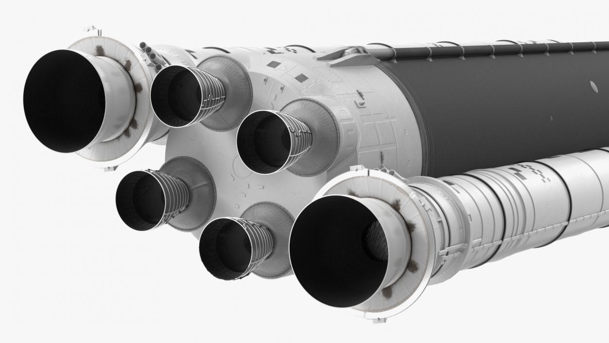 Space Launch System 3D model