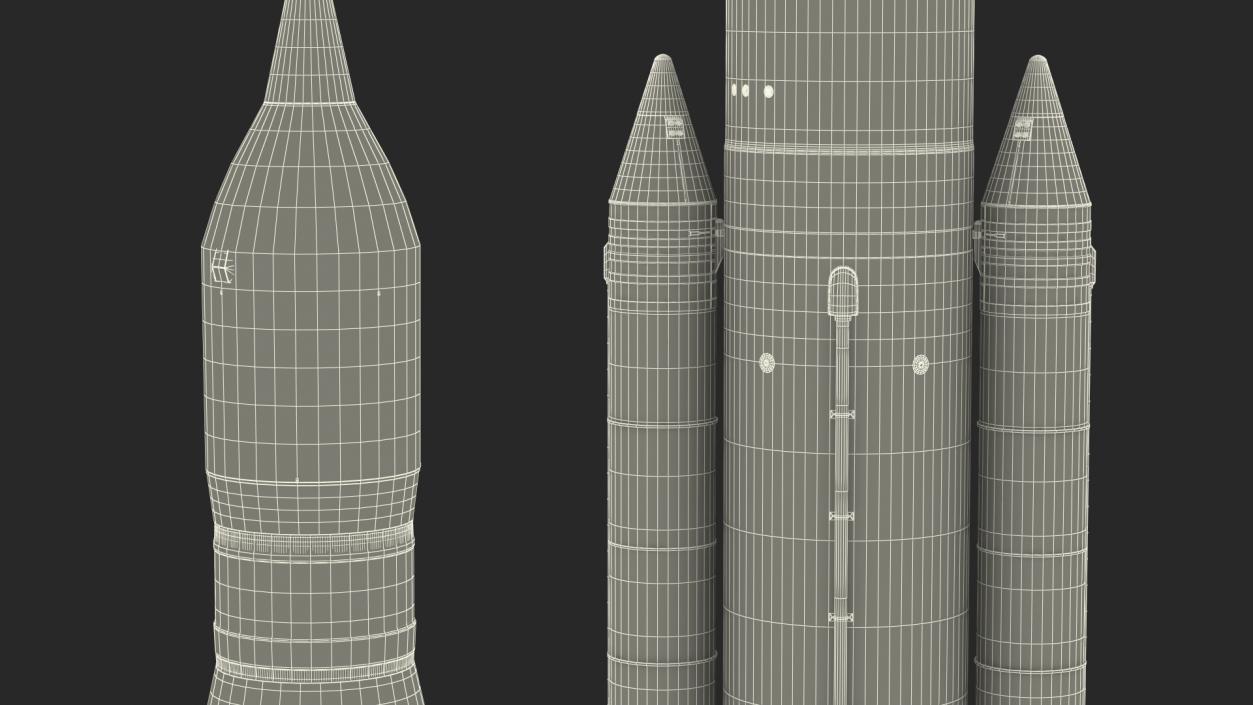 Space Launch System 3D model