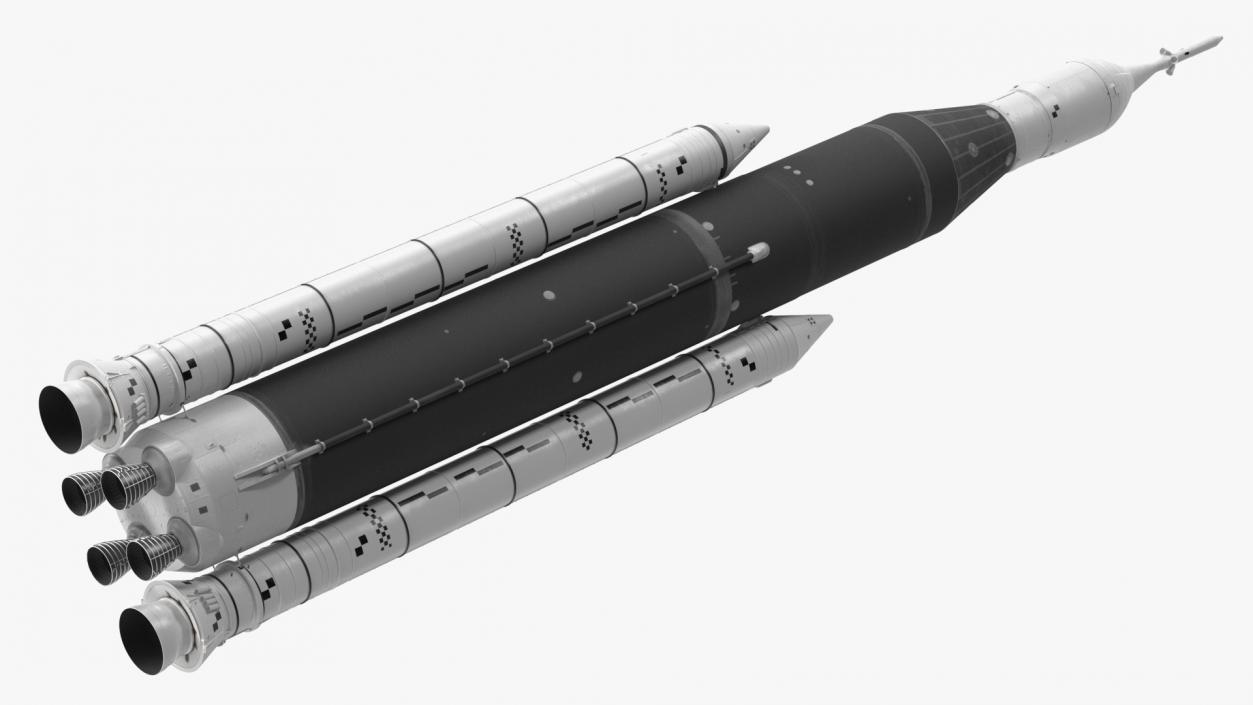 Space Launch System 3D model