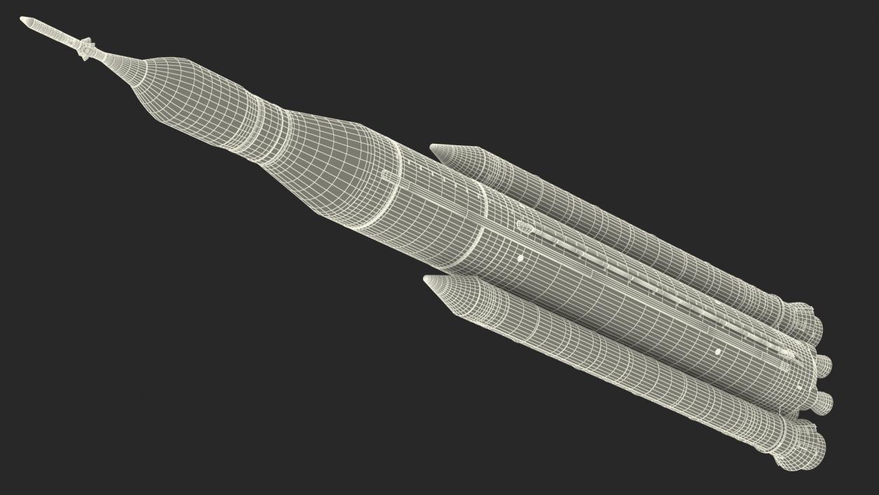 Space Launch System 3D model