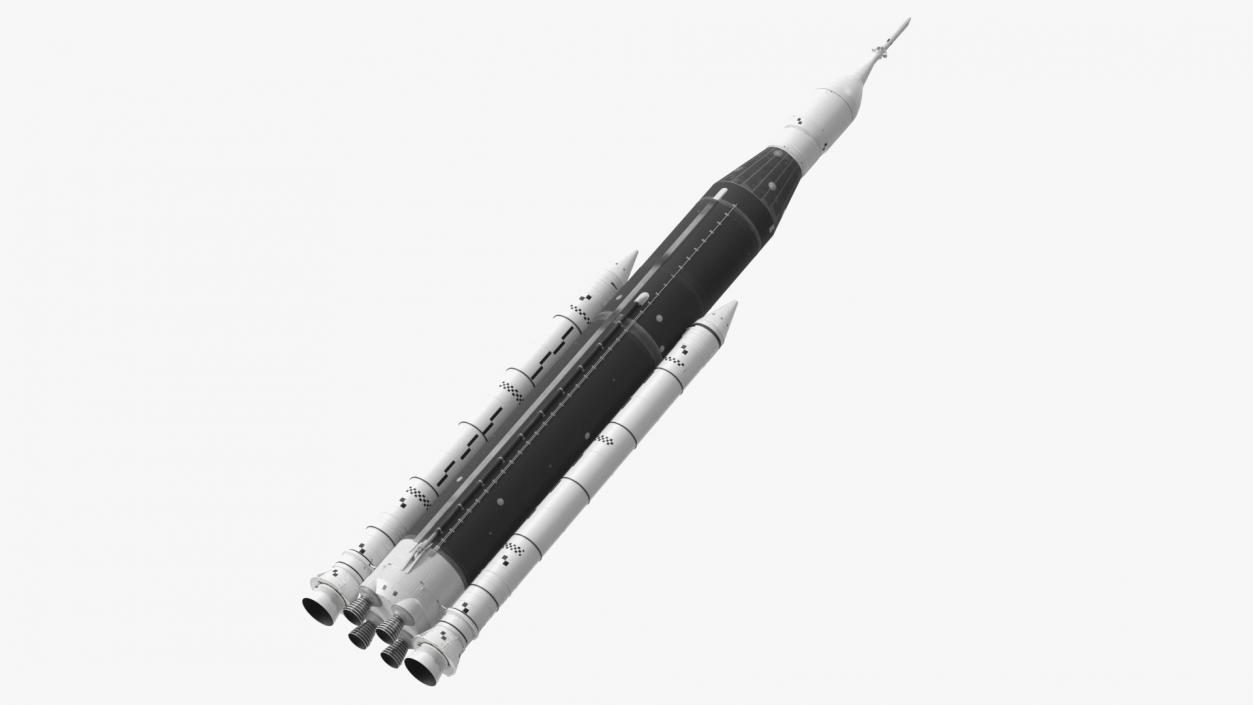 Space Launch System 3D model