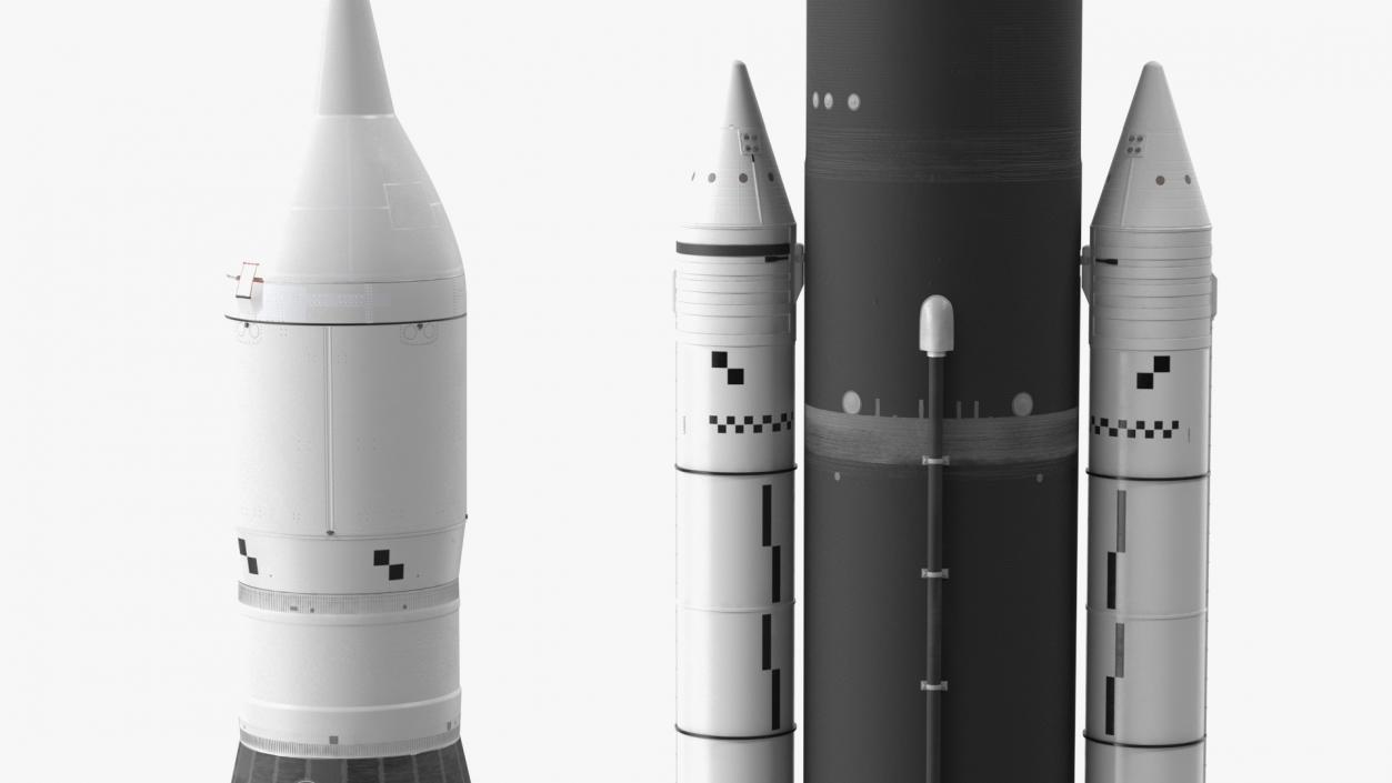 Space Launch System 3D model