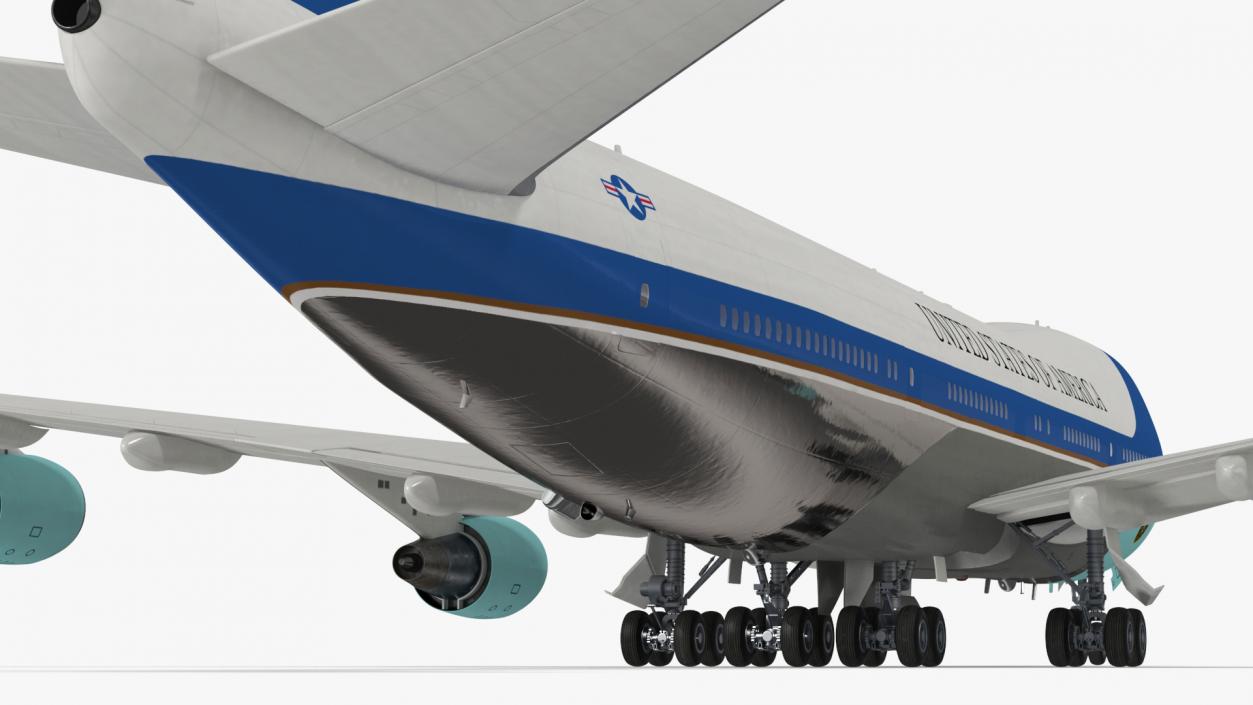 3D USA President Aircraft Boeing E4B model