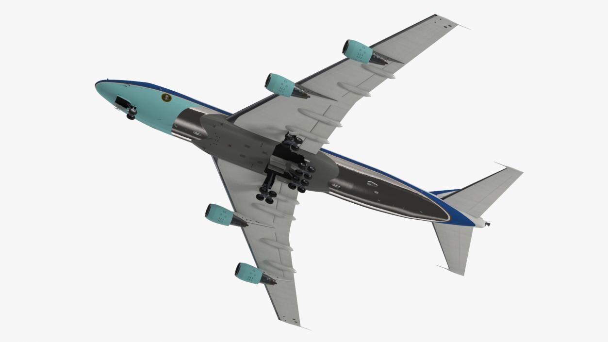 3D USA President Aircraft Boeing E4B model