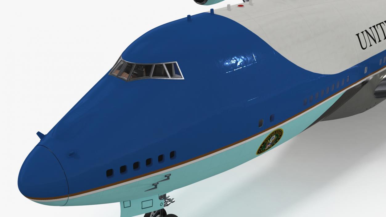 3D USA President Aircraft Boeing E4B model