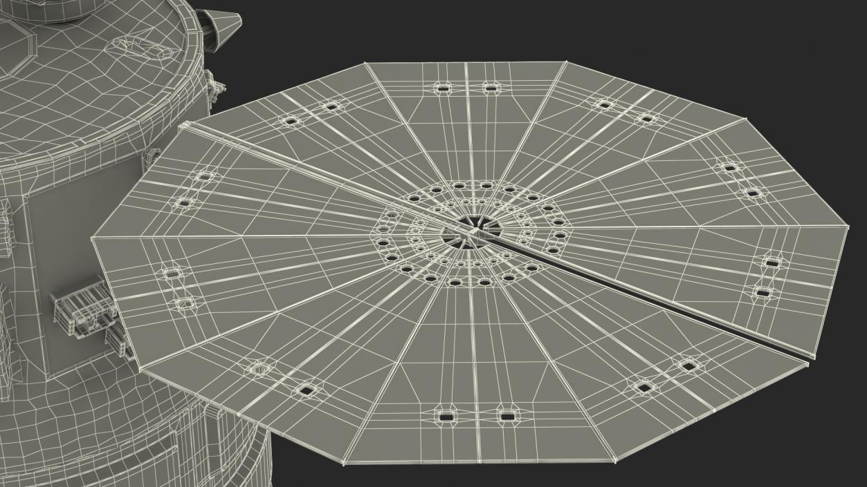 3D model International Space Station Modules