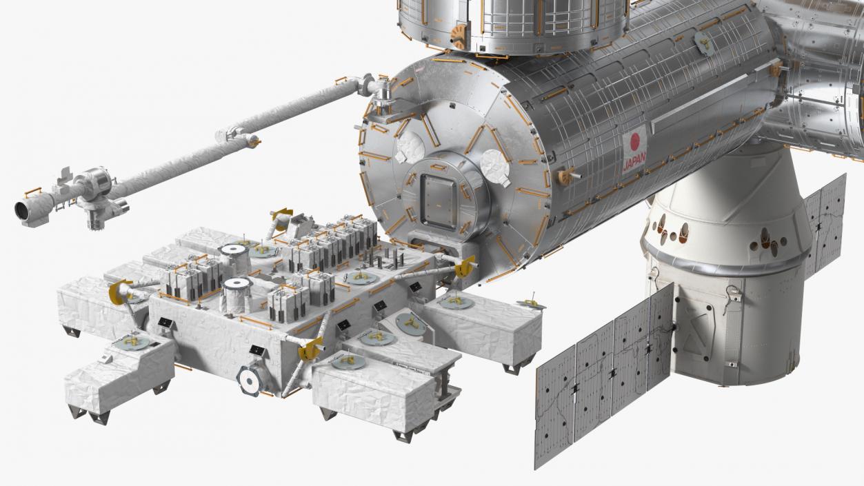 3D model International Space Station Modules