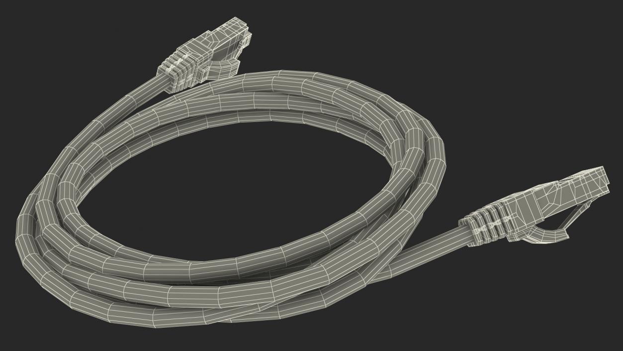 3D Computer Cables Collection 3 model