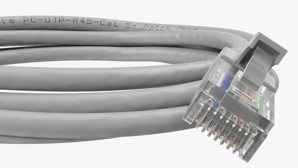 3D Computer Cables Collection 3 model