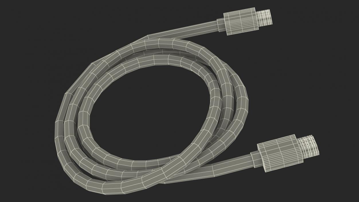 3D Computer Cables Collection 3 model