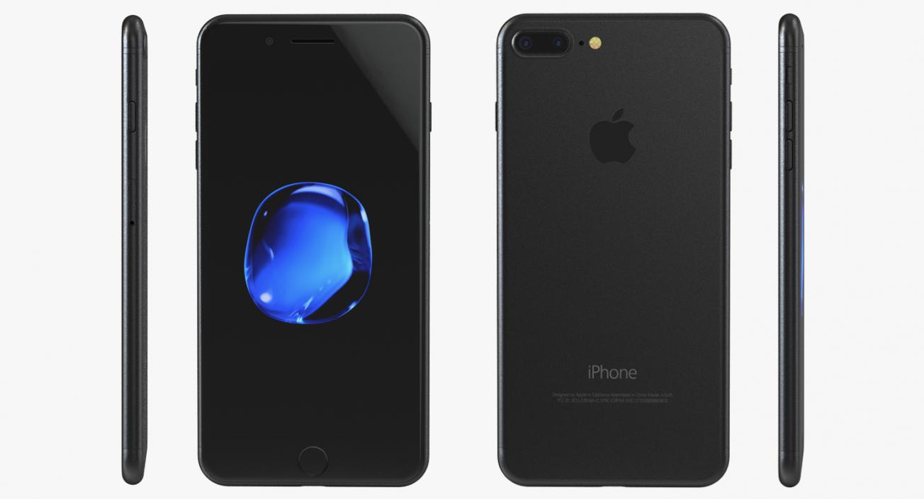 IPhone 7 Plus Black 3D model