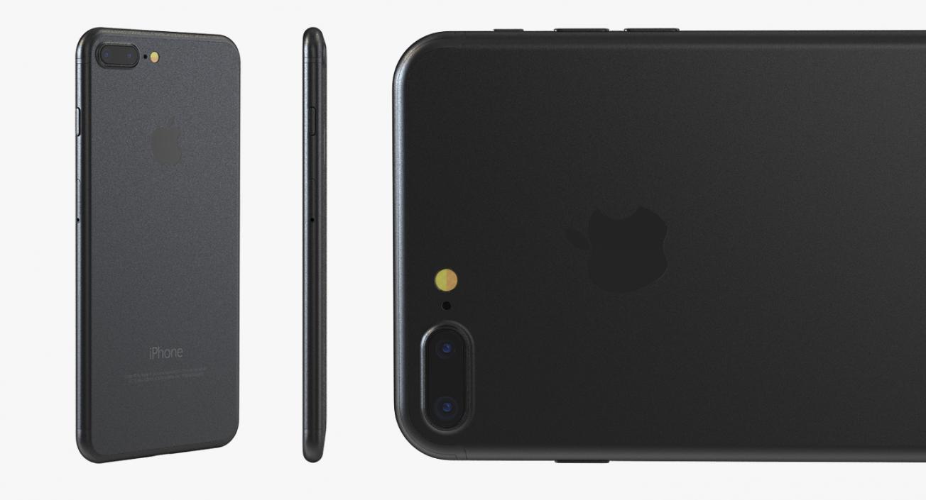 IPhone 7 Plus Black 3D model