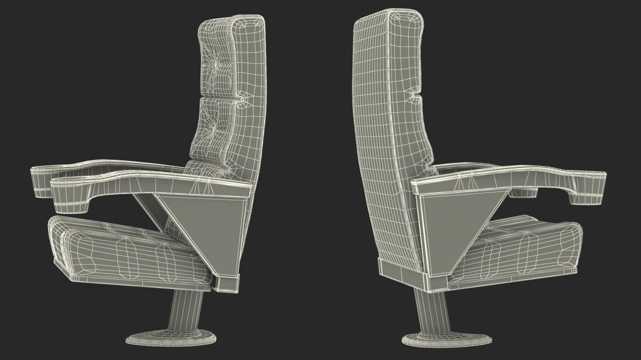 Phantom P40 Leather Cinema Chair 3D