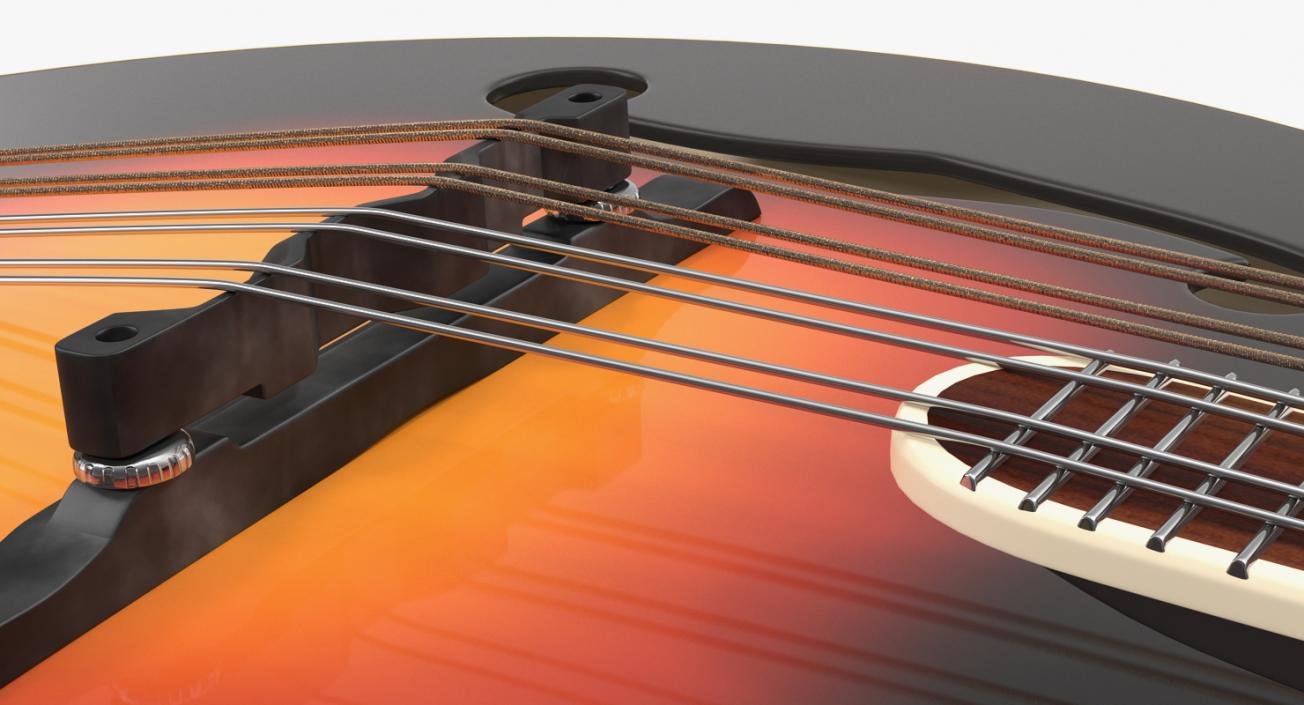 3D model Mandolin