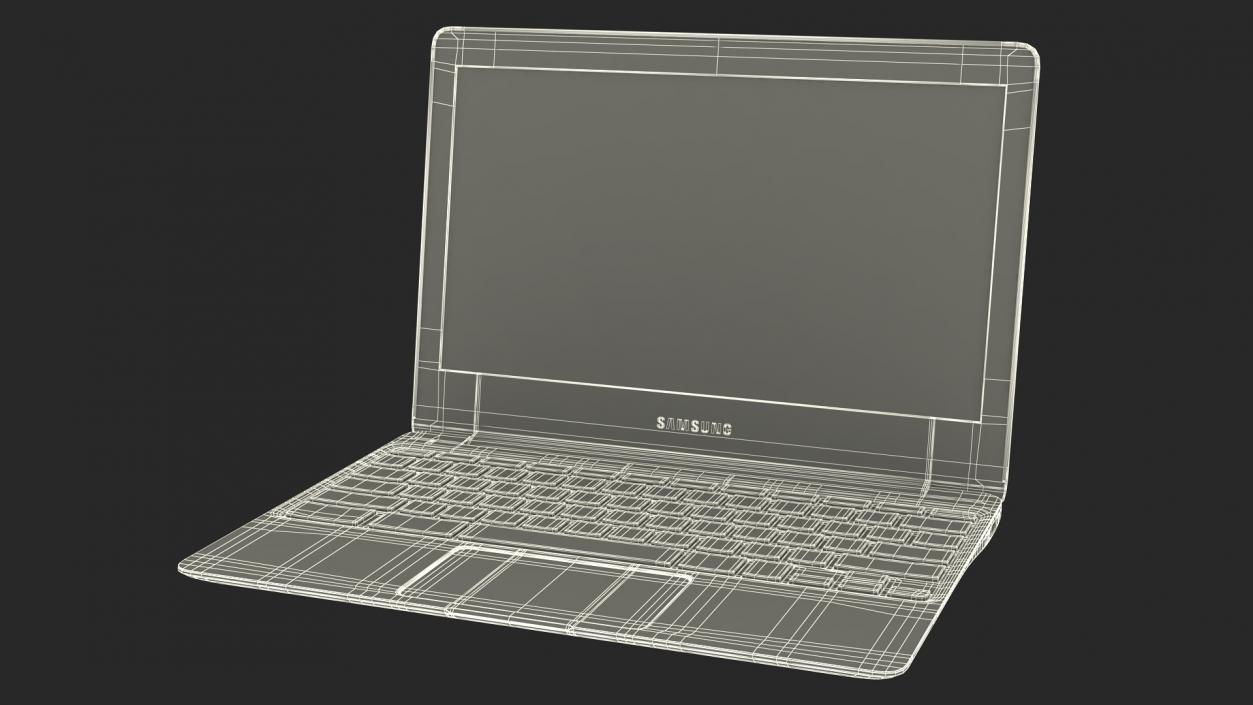 3D Compact Samsung Laptop Chromebook model