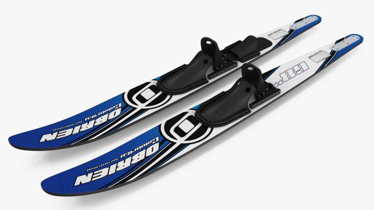 3D Waterskis Obrien Blue